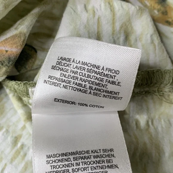 Columbia Shirt Mens M Multicolor Fish Pattern Button Down Short Sleeve Outdoor - Picture 5 of 6